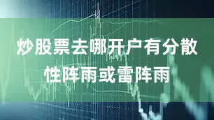 炒股票去哪开户有分散性阵雨或雷阵雨